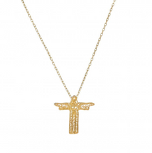 Carregar imagem no visualizador da galeria, PJSP - Colar CRISTO REI dourado
