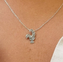 Carregar imagem no visualizador da galeria, PJSP - Colar GALO de BARCELOS prateado